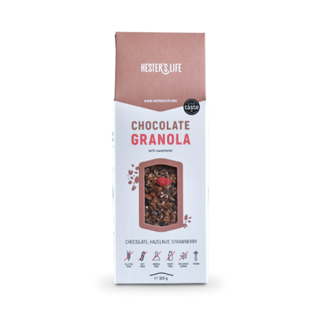 HESTERS LIFE Granola čokoládová 320 g