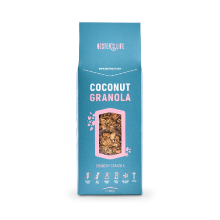 HESTERS LIFE Granola kokosová 320 g