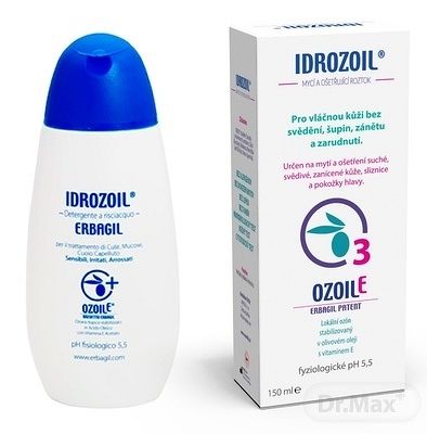 IDROZOIL Roztok Na Umývanie A Ošetrenie Pokožky 150ml