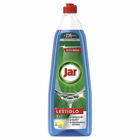 Jar Leštidlo 3 V 1 Pre Lesklejší A Suchší Riad Bez Škvŕn, Citrónová Vôňa, 710 ml