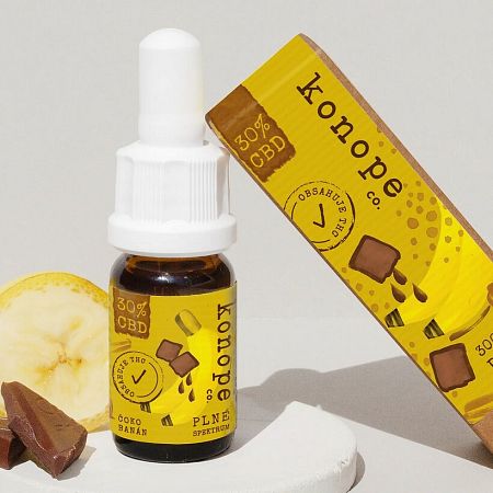 Konope co. 30% CBD Čoko Banán Full Spectrum 3000mg