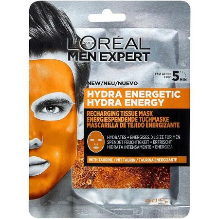 L’Oréal Men Expert Hydra Energetic plátienková maska 30 g