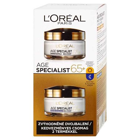 L'Oréal Paris Sada Age Special ist 65 denný krém 50 ml + nočný krém 50 ml darčeková sada