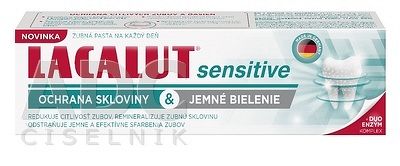 Lacalut Sensitive jemné bielenie a ochrana skloviny zubná pasta 75 ml