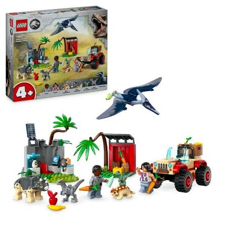 LEGO® Jurassic World 76963 Záchranárske stredisko pre dinosaurie mláďatá