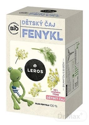 LEROS BIO DETSKÝ ČAJ FENIKEL