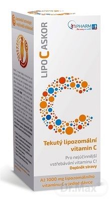 Lipo C Askor Junior tekutý lipozomální vit.C 110 ml