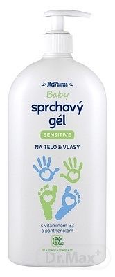 MedPharma Baby Sprchový gél SENSITIVE na telo a vlasy 500 ml