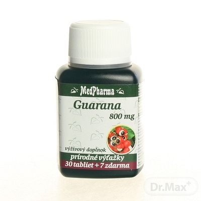 MedPharma Guarana 800 mg 37 tabliet