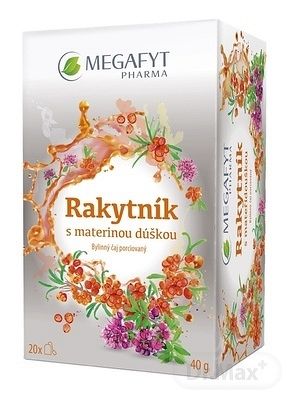 Megafyt Rakytník s mateřídouškou 20 x 2 g