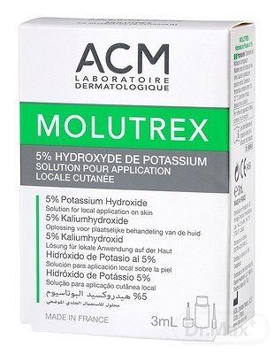 MOLUTREX ACM roztok na ošetrenie molusku 3 ml