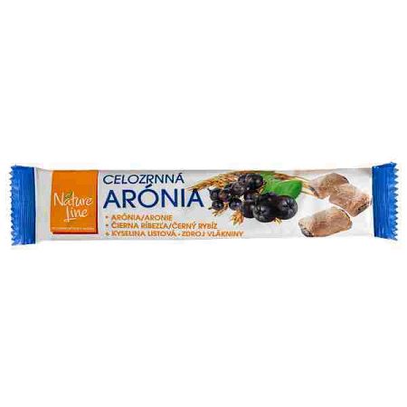 Nature Line Arónie celozrnné sušienky 65 g