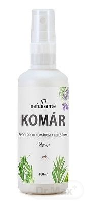 NEFDESANTÉ komár spray proti komárom a kliešťom 100 ml