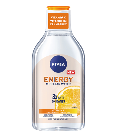 Nivea Energy Micellar Water s vitamínom C 400 ml