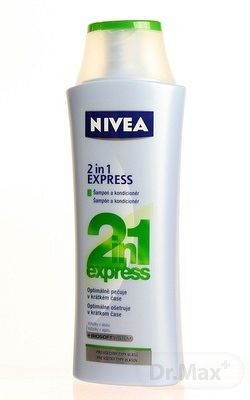 Nivea Hair Care Express šampón a kondicionér pre všetky typy vlasov 250 ml