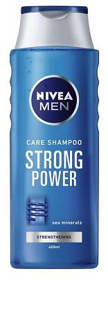 Nivea Strong Power For Men šampón 400 ml