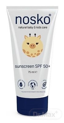 Nosko sunscreen SPF50+ detský opaľovací krém 75 ml