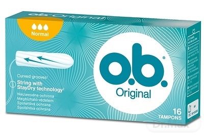 O.B. Original Normal tampóny 16 ks