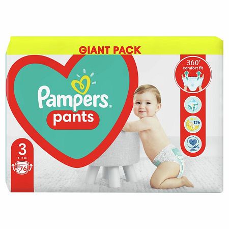 Pampers Pants 3 76 ks