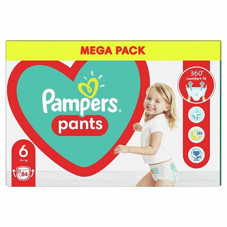 Pampers Pants 6 84 ks