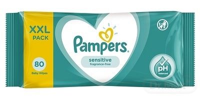 Pampers Sensitive detské čistiace utierky 80 ks