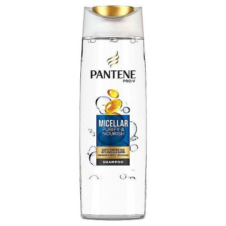 Pantene Pro V Micellar Purify & Nourish Shampoo Micelárny šampón pre čistotu a výživu vlasov bez silikónov 400 ml