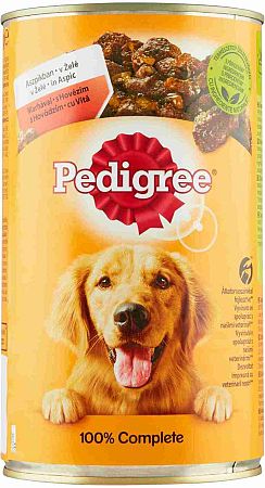 Pedigree s hovädzím v želé 1200 g