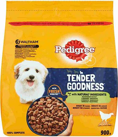 Pedigree Tender Goodness Bohaté na hydinové 900 g