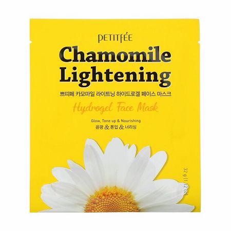 Petitfee & Koelf Chamomile Lightening Hydrogel Face Mask 32 g