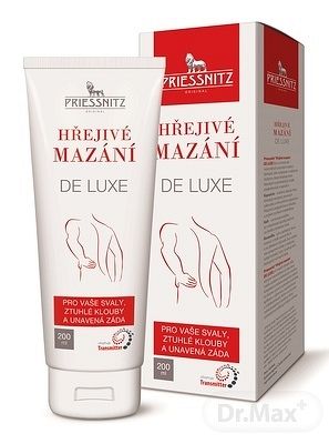 Priessnitz hrejivé mazanie De Luxe 200 ml