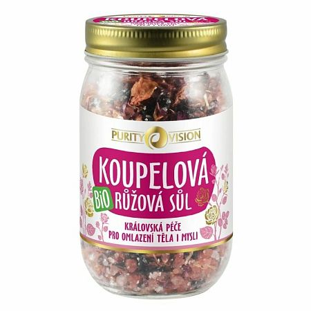 Purity Vision Bio Ruzova Kupelova Sol 400g