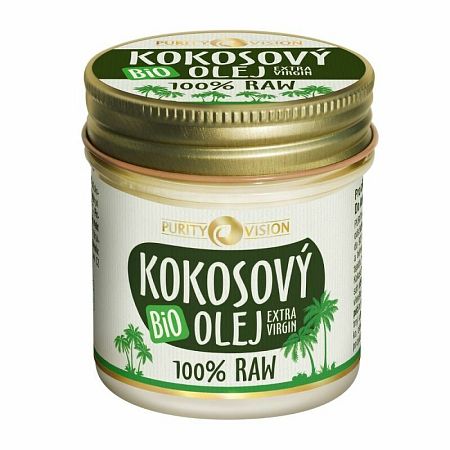 Purity Vision kokosový olej bio raw 0,12 l