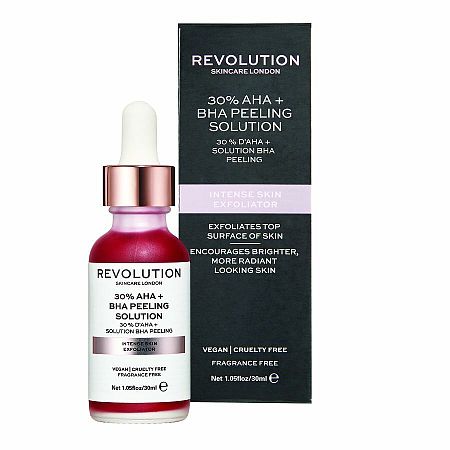 Revolution Skincare Intense Skin Exfoliator - 30% AHA + BHA Peeling Solution peeling