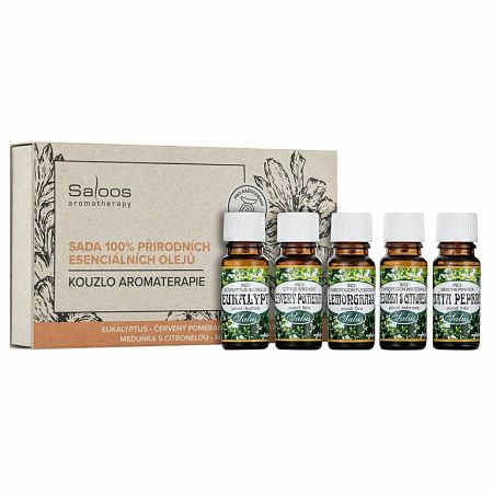 Saloos Esenciální oleje Kouzlo aromaterapie 5 x 10 ml