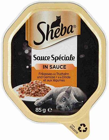 SHEBA Creation morčacie mäso so zeleninou 85 g