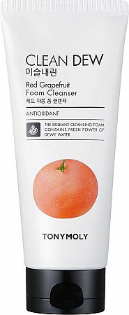 Tony Moly Clean Dew Red Grapefruit Foam Cleanser 180 ml