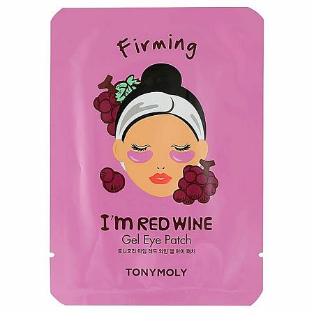 Tony Moly I'm Red Wine Eye Patch Očné náplasti 2 x 21 ml