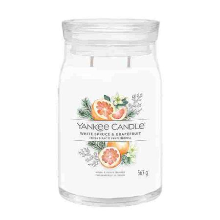 Yankee Candle signature White Spruce & Grapefruit 567 g