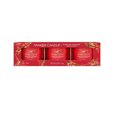 Yankee Candle Sparkling Cinnamon 3 x 37 g