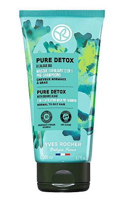 Yves Rocher Detoxikačná maska a peeling 2 v 1 200 ml