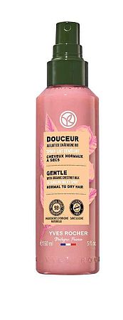 Yves Rocher Douceur with Organic Chestnut Milk bezoplachový sprej na vlasy 150 ml