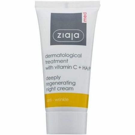 Ziaja Med Dermatological antioxidačný regeneračný nočný krém Treatment with Vitamin C + HA P 50 ml