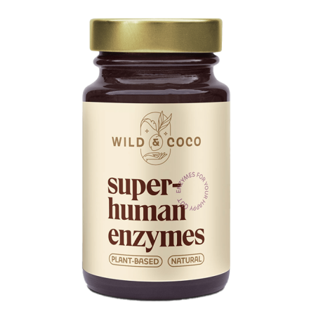 POWERLOGY Wild and Coco Superhuman Enzymes 30 kapsúl